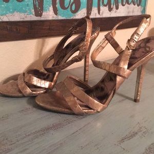 Sam Edelman Gold Heels